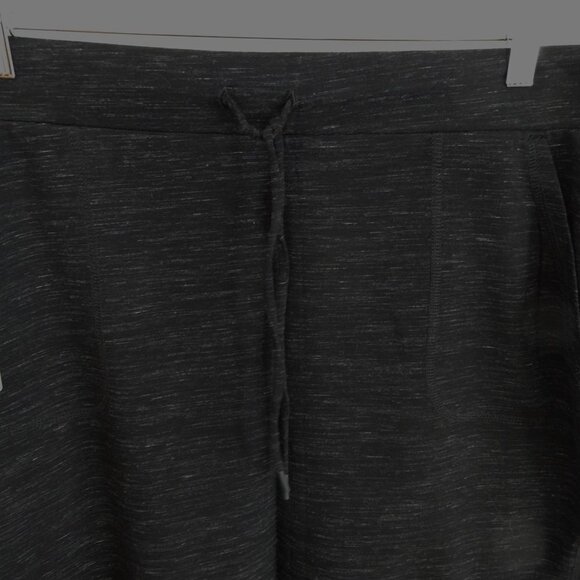 Hilary Radley Knit Skirt Size L Heather Black NEW Stretch Pull On - Picture 2 of 6